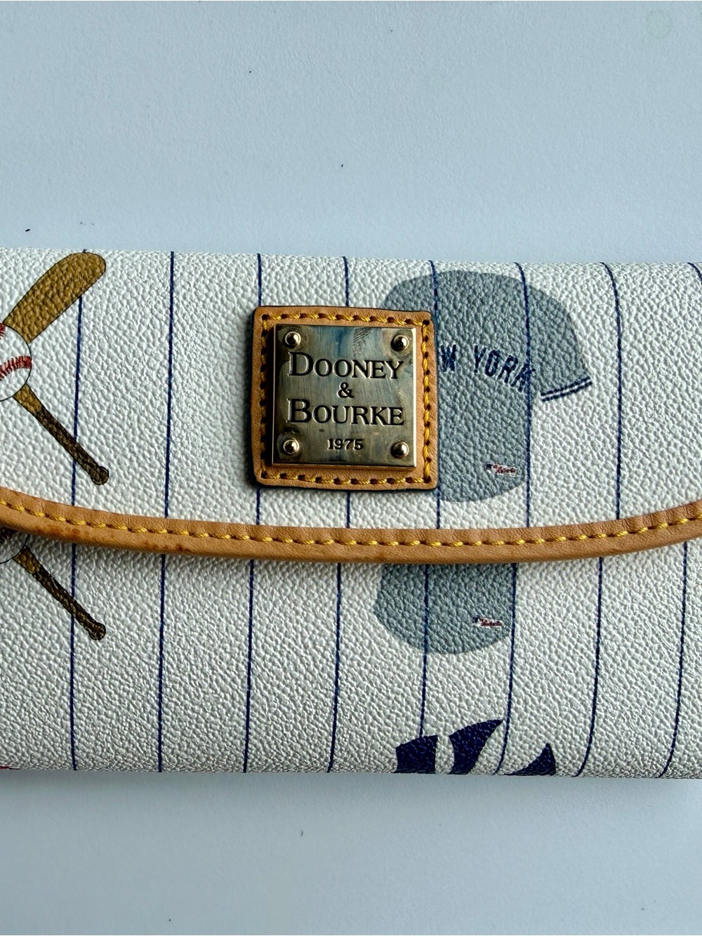Dooney & Bourke NY Yankees Leather Wallet